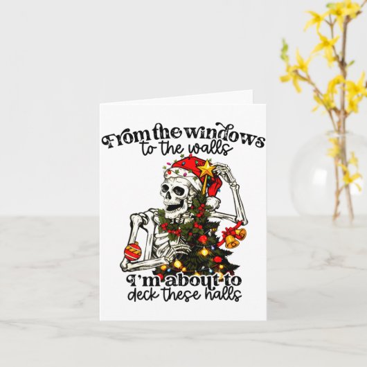 From The Windows To The Walls I'm About To Deck Th Karte (Gelbe Blume)