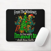 From The Windows To The Walls Raccoon Funny Christ Mousepad (Mit Mouse)