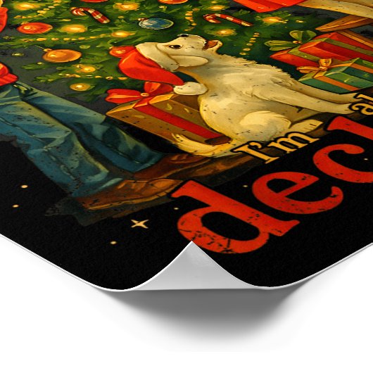 From The Windows To Walls Deck These Halls Christm Poster (Ecke)