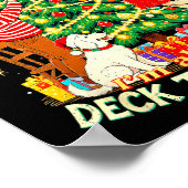 From The Windows To Walls Deck These Halls Christm Poster (Ecke)