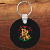 From Windows To The Walls Deck These Halls Holiday Schlüsselanhänger (Vorderseite)