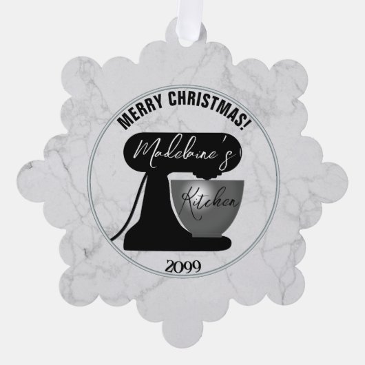 From Your Kitchen Paper Ornament Card Gift Tag (Vorderseite)