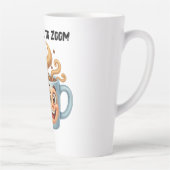 From Zzz to Zoom" T-Shirt - Coffee Mug Face Milchtasse (Rechts)
