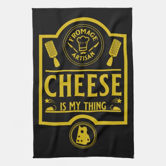 Fromage Artisan Geschirrtuch (Vertikal)