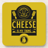 Fromage Artisan Getränkeuntersetzer (Vorderseite)