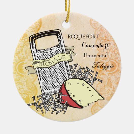 Fromage Käsegrater Gourmet Weihnachtsschmuck (Vorne)
