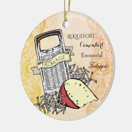 Fromage Käsegrater Gourmet Weihnachtsschmuck (Links)