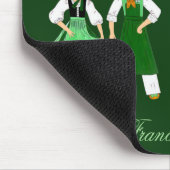 Fromagers de Franche-Comté, Frankreich Mousepad (Ecke)