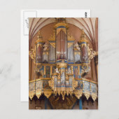 Frombork Cathedral organ postcard Postkarte (Vorne/Hinten)