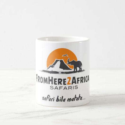 FromHere2Africa Safari-Tasse Kaffeetasse (Mittel)