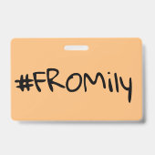 #FROMily from Fandom Korman Productions Podcast Ausweis (Rückseite)