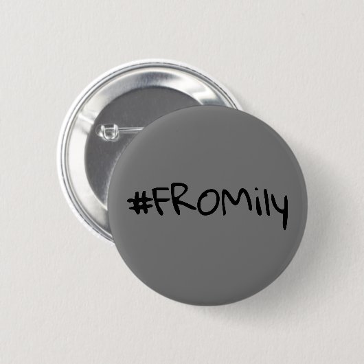 #FROMily from Fandom Korman Productions Podcast Button (Vorne & Hinten)