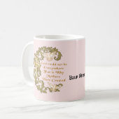 Fromme christliche Mutter Tasse (Vorderseite Links)