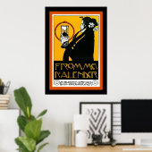 Fromme's Calendar ~ Vintage Werbung Poster (Heimbüro)