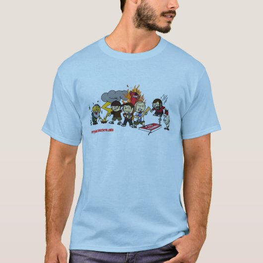 FromScratchTV Cartoon T-Shirt (Vorderseite)