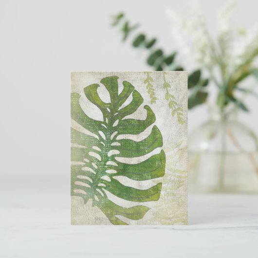 Frond III Postkarte (Stehend Vorderseite)