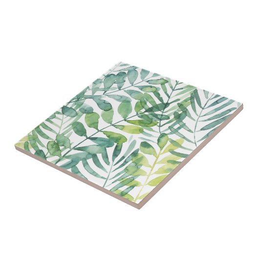 Frond Waltz - Blätter "Palm Frond" Fliese (Seite)