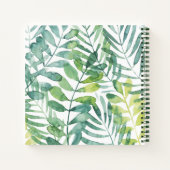 Frond Waltz - Blätter "Palm Frond" Notizblock (Rückseite)