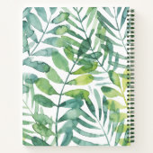 Frond Waltz - Blätter "Palm Frond" Notizblock (Rückseite)