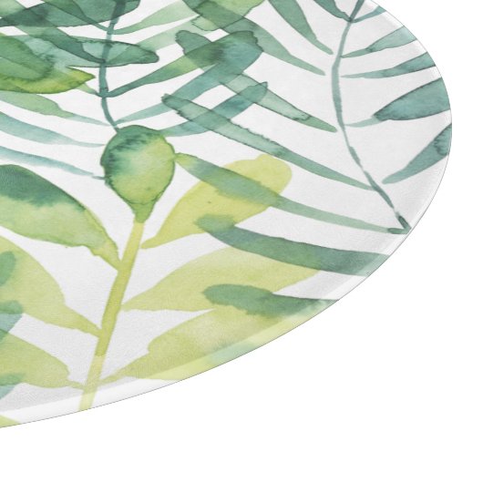 Frond Waltz - Blätter "Palm Frond" Schneidebrett (Ecke)