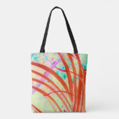 Fronds Go Red Tasche (Rückseite)
