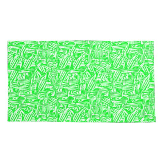 Fronhas, traços verde e brancos sem padrão visível kissenbezug (Rückseite-Links)