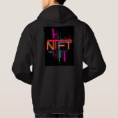 Front and Back Design Custom Logo T-Shirt Hoodie (Rückseite)