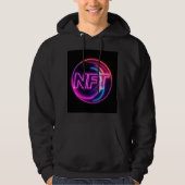 Front and Back Design Custom Logo T-Shirt Hoodie (Vorderseite)