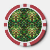 Front and back view of a poker chip  (Vorderseite)