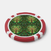 Front and back view of a poker chip  (Einzeln)