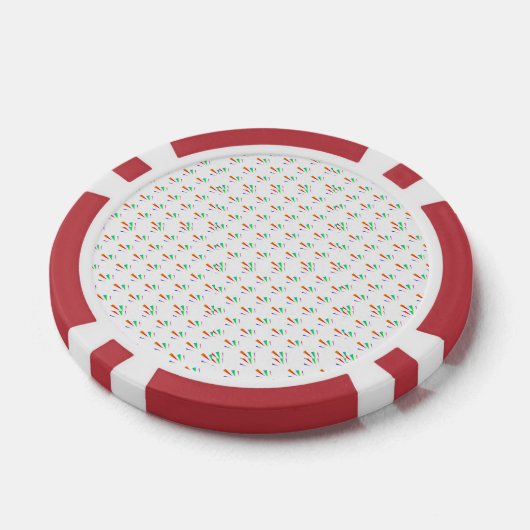 Front and back view of a poker chip  (Einzeln)