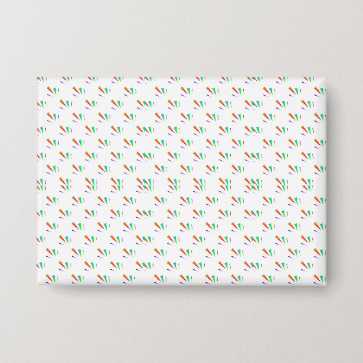 Front and back view of a white envelope  button (Vorderseite)