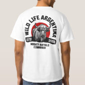 Front & Back Design: Mighty Buffalo Urban Power T-Shirt (Rückseite)