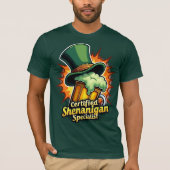 Front / back print Certified Shenanigan Specialist T-Shirt (Vorderseite)