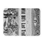 Front Cover von 'Wild Bill's Last Trail', ein Ned  Magnet (Horizontal)