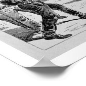 Front Cover von 'Wild Bill's Last Trail', ein Ned Poster (Ecke)