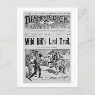 Front Cover von 'Wild Bill's Last Trail', ein Ned  Postkarte