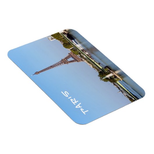 Front de Seine und Eiffelturm - Paris, Frankreich Magnet (Rechte Seite)