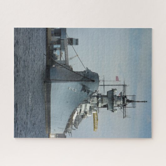 Front des Battleship New Jersey Puzzle (Horizontal)