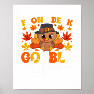 Front Desk Gackermannschaft Lustiger Herbst Thanks Poster
