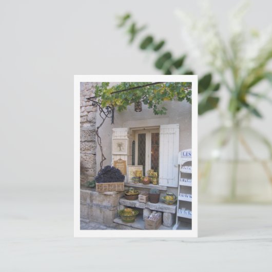 Front-Display im Provence Store Postkarte (Stehend Vorderseite)