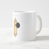 front door Jumbo-Tasse (Vorderseite Rechts)