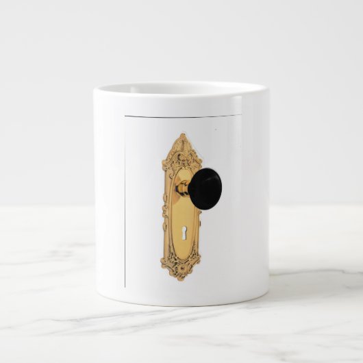 front door Jumbo-Tasse (Vorderseite)