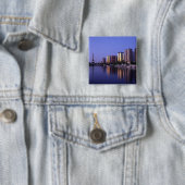 Front du Seine und Eiffel Tower, Paris, Frankreich Button (Beispiel)
