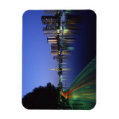 Front du Seine und Eiffelturm, Paris, Frankreich 2 Magnet (Vertikal)
