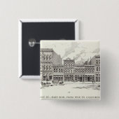 Front East Side Pine und Kalifornien Button (Vorne & Hinten)