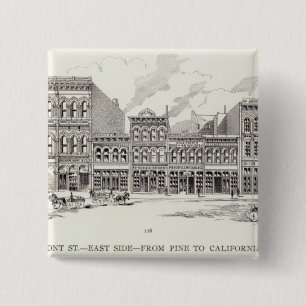 Front East Side Pine und Kalifornien Button