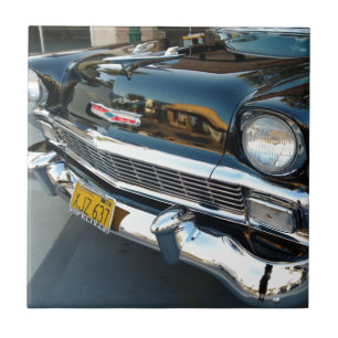 Front eines klassischen Chevy Bel Air frisierten Fliese