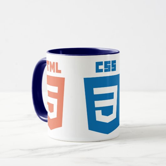 Front End Developer Cup Tasse (Vorderseite Links)