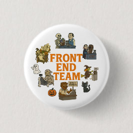 Front End Team Halloween Button